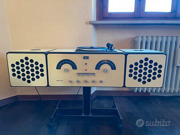 Brionvega radiofonografo bianco RR126