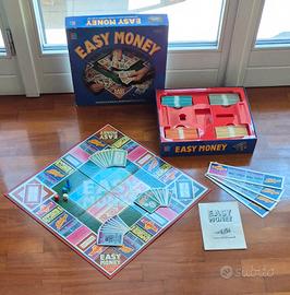 Gioco in scatola vintage anni '80 Easy Money nuovo