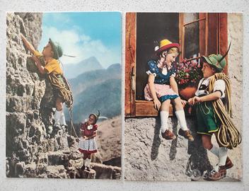 Cartoline bambini Alpini