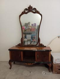 Mobile credenza in Legno con Specchio