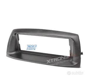 CORNICE NERA RADIO 1-DIN PER FIAT