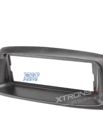 CORNICE NERA RADIO 1-DIN PER FIAT