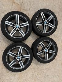 Cerchi bmw originali+gomme bridgest. 225/45r17 50%