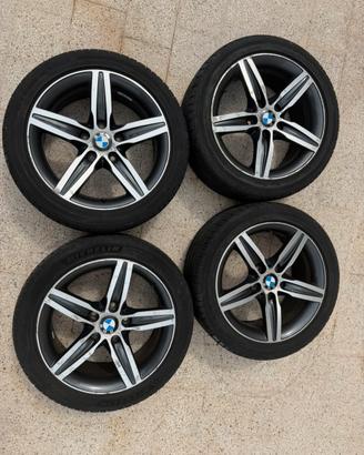 Cerchi bmw originali+gomme bridgest. 225/45r17 50%