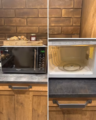 Microonde Combinato Whirlpool con Funzione Crisp -