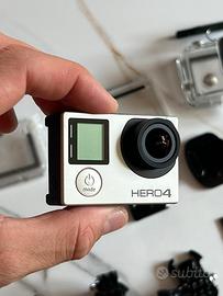 GoPro HERO4 Silver + accessori – kit completo