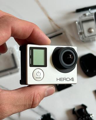 GoPro HERO4 Silver + accessori – kit completo
