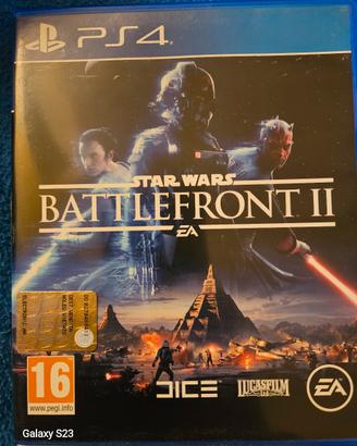 Giochi PS4 Battlefront 2 e 1