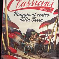 Libro dal titolo "Viaggio al centro della Terra"