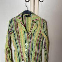 Blazer Rinascimento a righe colorate