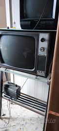  televisore vintage .con mobiletto 