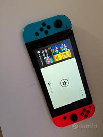 Nintendo switch con gioco