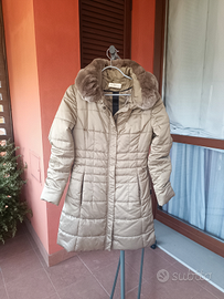 Piumino donna tg. 46 beige Corte dei Gonzaga