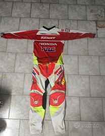 tuta cross Honda originale 