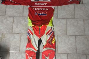 tuta cross Honda originale 