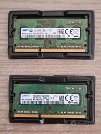 4 Banchi di Ram  SO-DIMM DDR3
