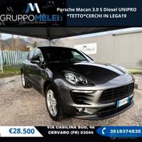 Porsche Macan 3.0 S Diesel UNIPRO *TETTO*CERCHI IN