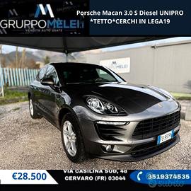 Porsche Macan 3.0 S Diesel UNIPRO *TETTO*CERCHI IN