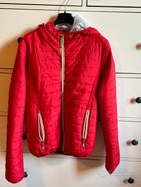 Piumino rosso