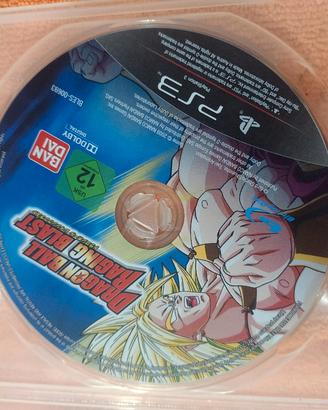 Dragon Ball Raging Blast PS3 - SOLO  DISCO