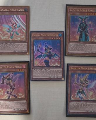 Yu-Gi-Oh - Lotto 5 Magician Girl ITA (1 edizione)