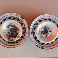 2 Cerchi in ferro da 14 