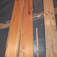 vecchie perline di legno