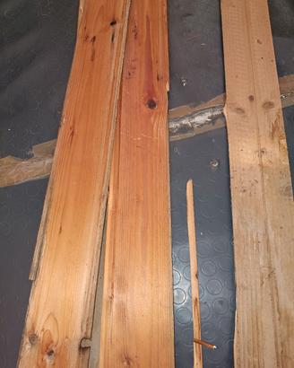 vecchie perline di legno