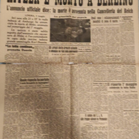 Prima Pagina Giornale " L'OPINIONE" 1945