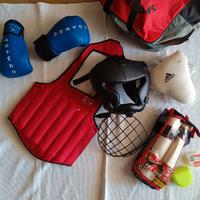 Set protezioni Sport da combat kickboxing karate