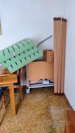 letto motorizzato con sponde