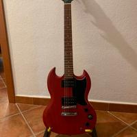 Chitarra elettrica Epiphone SG rossa