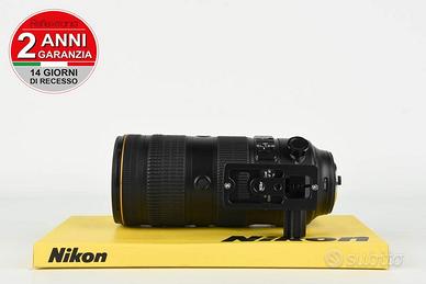 Nikon 70-200mm f2.8 E FL ED VR USATO GARANTITO PER