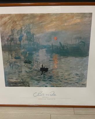 Quadro Claude Monet stampa