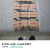 sciarpa unisex lambswool