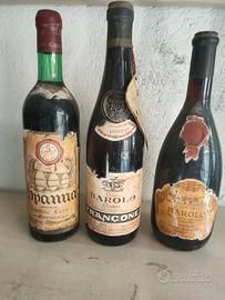 Bottiglie storiche del 1967