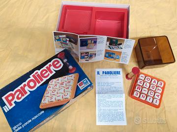 IL PAROLIERE GIOCO ANNI 80 VINTAGE EDITRICE GIOCHI