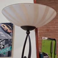 lampada in ferro battuto