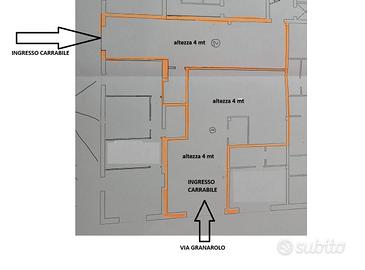 CAPANNONE ad uso deposito, officina, sala mostram