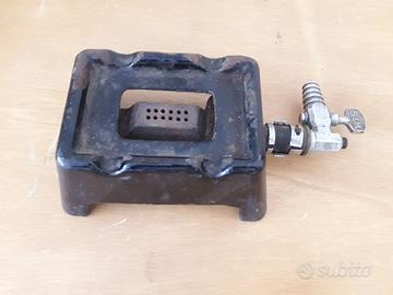 Fornello cannello da banco per laboratorio vintage