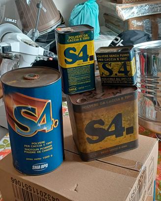 Scatole antiche in latta 