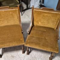 Coppia poltrone 1930 stile impero