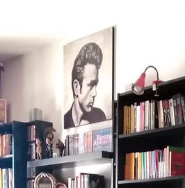 Quadro stampa su legno James Dean vintage