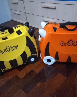 Trunki - valigie cavalcabili per bambini 