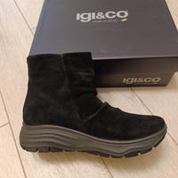  stivaletti neri donna IGI&CO 