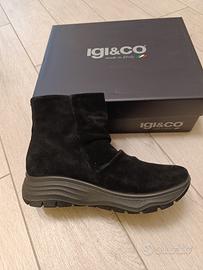  stivaletti neri donna IGI&CO 