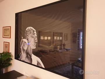 CORNICI LEGNO NERO FOTOGRAFIE BIANCO NERO