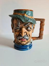 Boccale anni ‘70-  Toby mug S. Orvis Capodimonte
