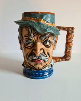 Boccale anni ‘70-  Toby mug S. Orvis Capodimonte