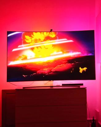 SAMSUNG QLED 65" Curvo - Home Cinema Full Smart +